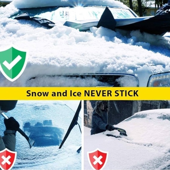 Bell + Howell Weather Force 360 Heavy Duty Reversible Heat Snow Windshield Cover - Picture 10 of 10